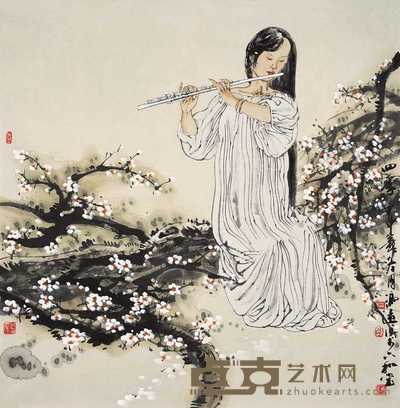 冯远 2004年作 四季 镜心 69×68cm